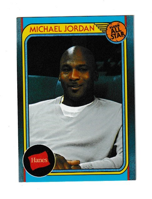 2019 Fleer Hanes Michael Jordan All Star #HA-9 Michael Jordan