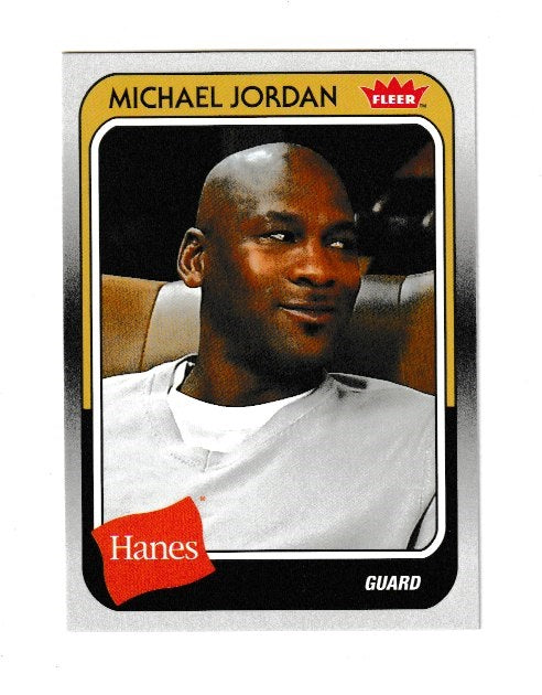 2019 Fleer Hanes Michael Jordan #MJ22 Michael Jordan