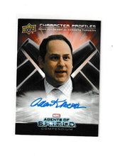 Load image into Gallery viewer, 2019 Marvel Agents of S.H.I.E.L.D. Compendium  Character Profiles Autographs #CB-AK Adam Kulbersh as Kenneth Turgeon
