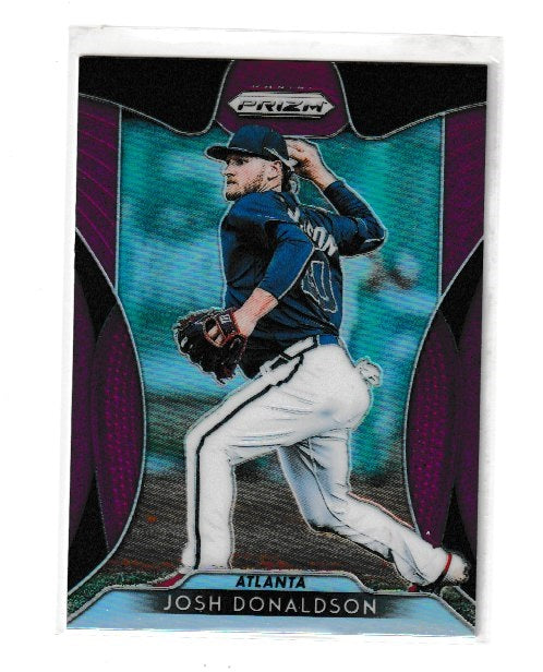 2019 Prizm Prizms Purple #71 Josh Donaldson