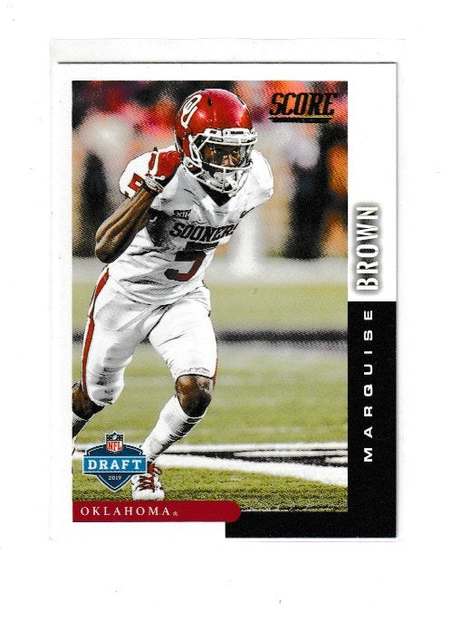 2019 Score NFL Draft #DFT-2 Marquise Brown