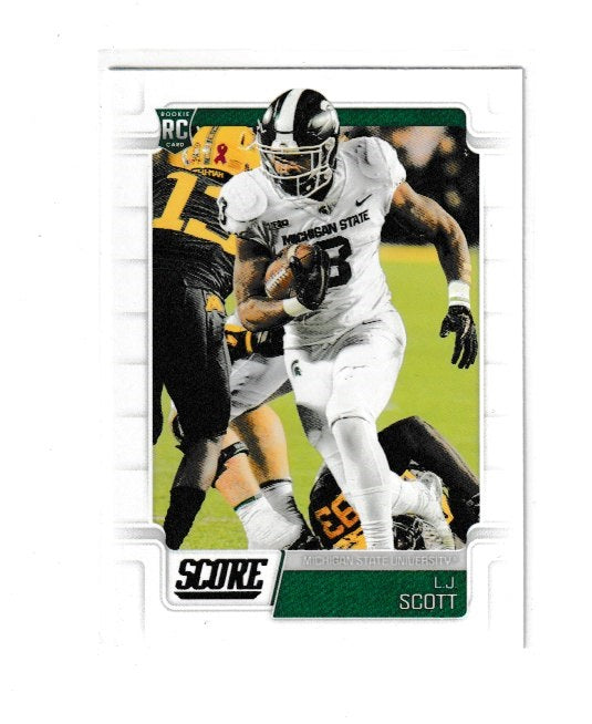 2019 Score Rookie #408 L.J. Scott