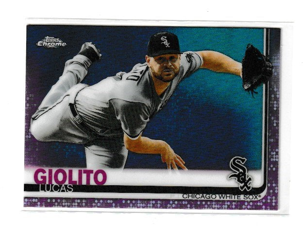 2019 Topps Chrome Pink Refractors #70 Lucas Giolito