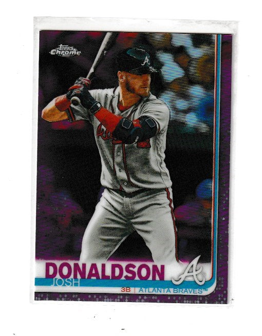 2019 Topps Chrome Pink Refractors #85 Josh Donaldson