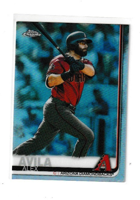 2019 Topps Chrome Refractors #34 Alex Avila