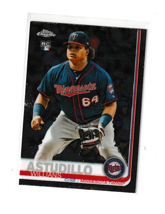 2019 Topps Chrome Rookie #37 Willians Astudillo