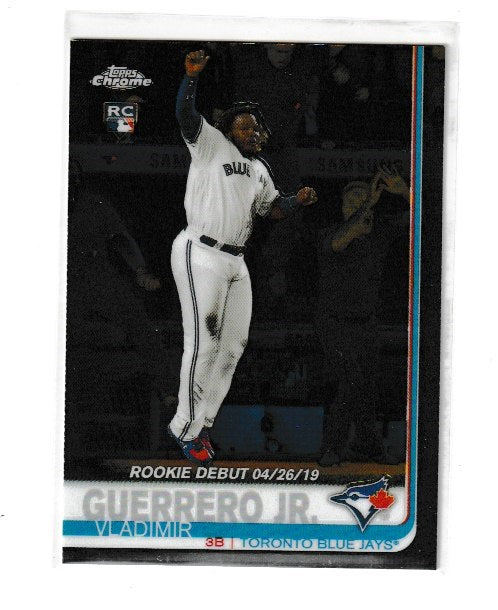 2019 Topps Chrome Update Rookie Debut #58 Vladimir Guerrero Jr