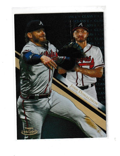 2019 Topps Gold Label Class 1 Black #67 Josh Donaldson