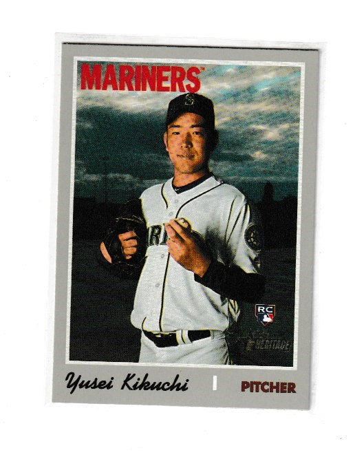 2019 Topps Heriatage Rookie #526 Yusei Kikuchi