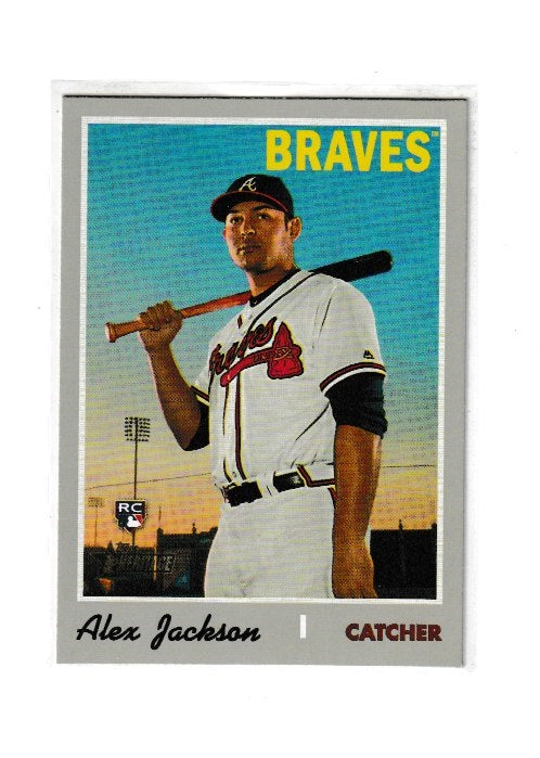 2019 Topps Heriatage Rookie #578 Alex J. Jackson
