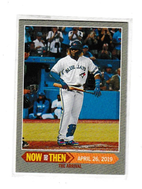 2019 Topps Heritage Now And Then #NT-12 Vladimir Guerrero Jr