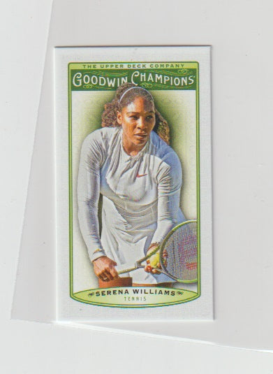 2019 Upper Deck Goodwin Champions Mini #10 Serena Williams