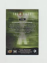 Load image into Gallery viewer, 2019 X-Files UFO&#39;s &amp; Aliens Paranormal Script Autographs #A-DM Dwight McFee as Commander
