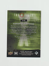 Load image into Gallery viewer, 2019 X-Files UFO&#39;s &amp; Aliens Paranormal Script Autographs #A-NL Nicholas Lea as Krycek
