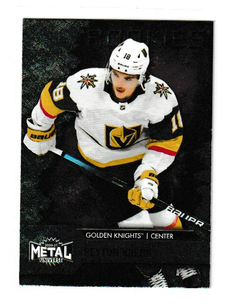 2020-21 Metal Universe #130 Peyton Krebs RC