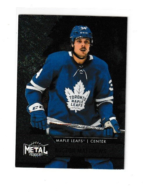 2020-21 Metal Universe #34 Auston Matthews