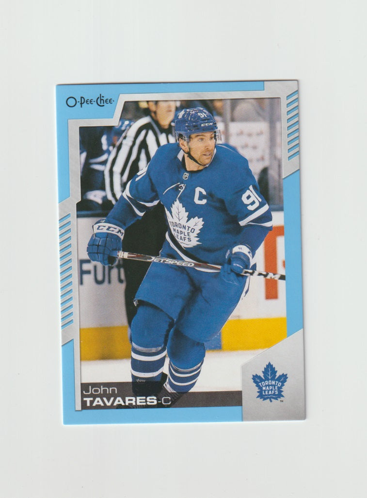 2020-21 O-Pee-Chee Blue #226 John Tavares