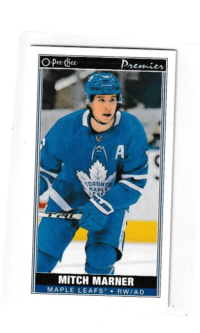 2020-21 O-Pee-Chee OPC Premier Tallboys #P-17 Mitch Marner