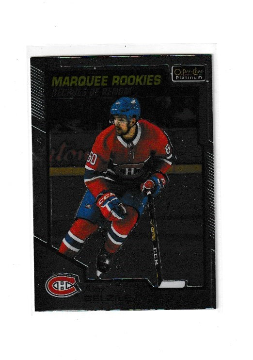 2020-21 O-Pee-Chee Platinum Marquee Rookies #187 Alex Belzile