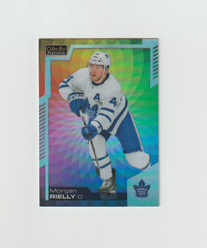 2020-21 O-Pee-Chee Platinum Rainbow Color Wheel #42 Morgan Rielly