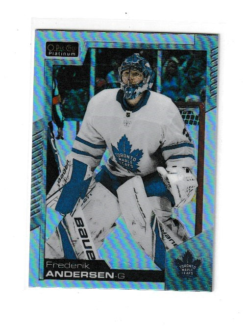 2020-21 O-Pee-Chee Platinum Rainbow #46 Frederik Andersen