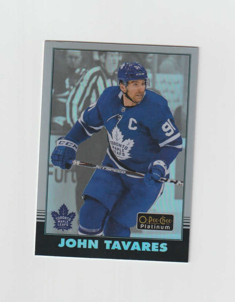 2020-21 O-Pee-Chee Platinum Retro Rainbow #R-7 John Tavares