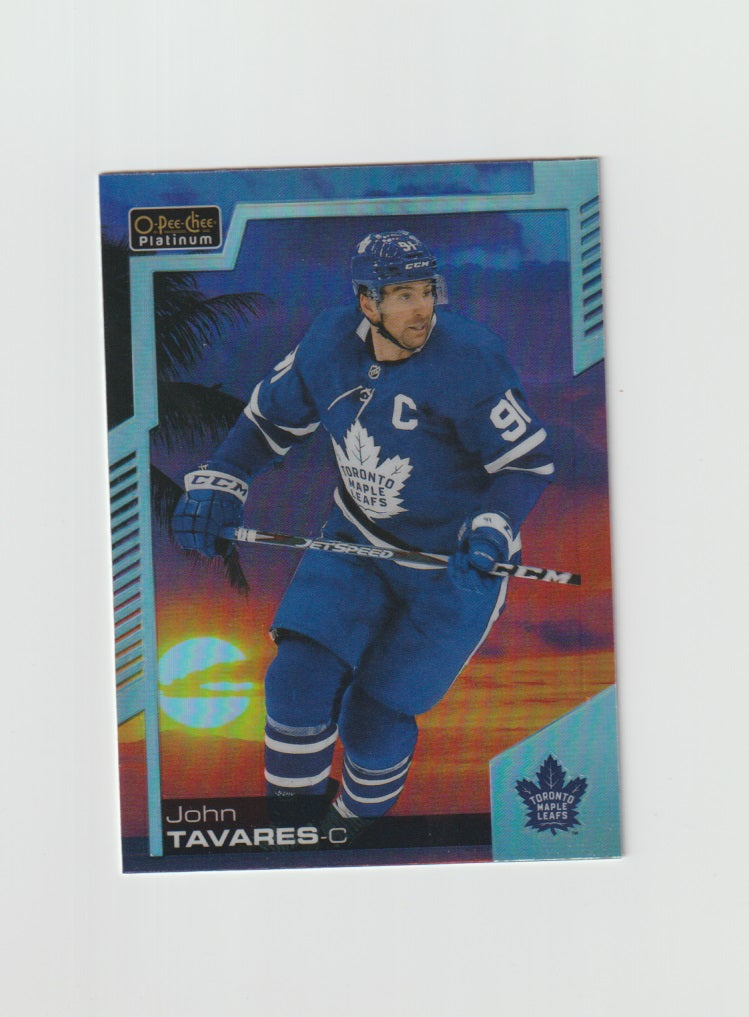 2020-21 O-Pee-Chee Platinum Sunset #139 John Tavares