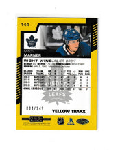 Load image into Gallery viewer, 2020-21 O-Pee-Chee Platinum Yellow Traxx #144 Mitch Marner
