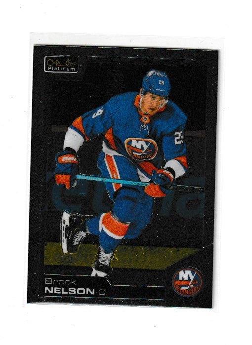 2020-21 O-Pee-Chee Platinum #104 Brock Nelson