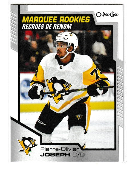 2020-21 O-Pee-Chee Retro Marquee Rookie #623 Pierre-Olivier Joseph RC