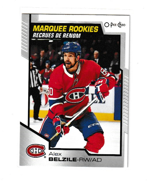 2020-21 O-Pee_Chee Marquee Rookies #645 Alex Belzile