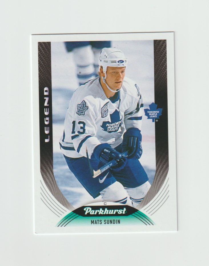 2020-21 Parkhurst Legend #321 Mats Sundin