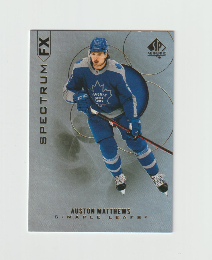 2020-21 SP Authentic Spectrum FX #S-15 Auston Matthews