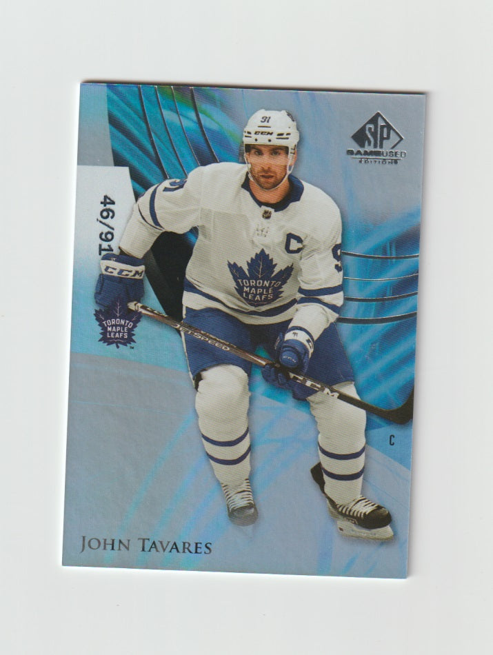 2020-21 SP Game Used #54 John Tavares