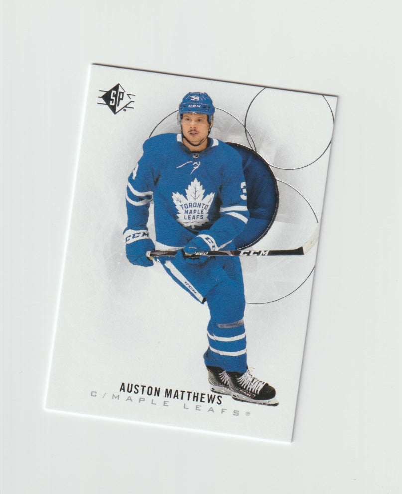 2020-21 SP #58 Auston Matthews