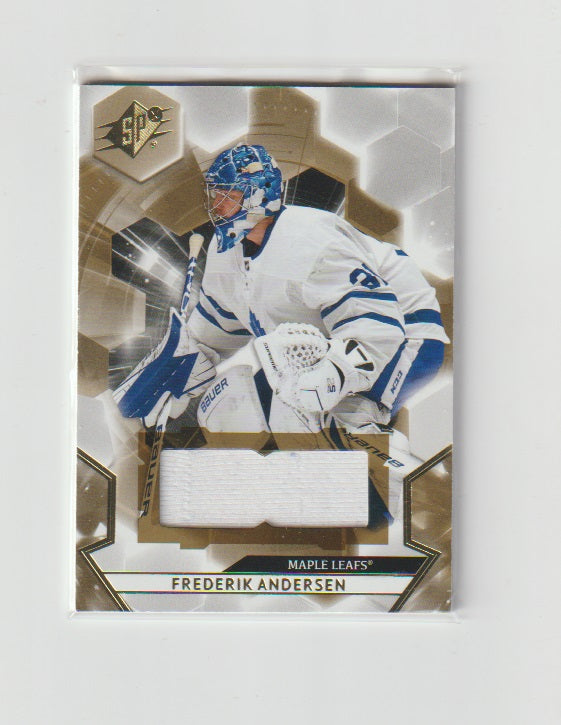 2020-21 SPx Jerseys #47 Frederik Andersen