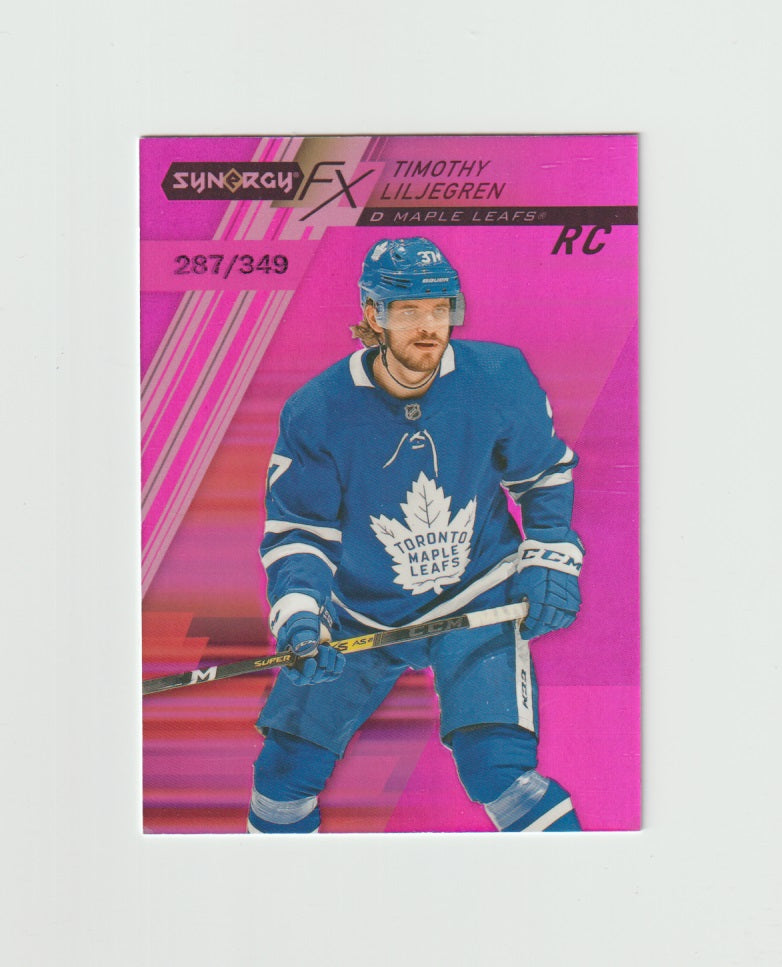 2020-21 Synergy FX Rookies Purple #FXR-TL Timothy Liljegren