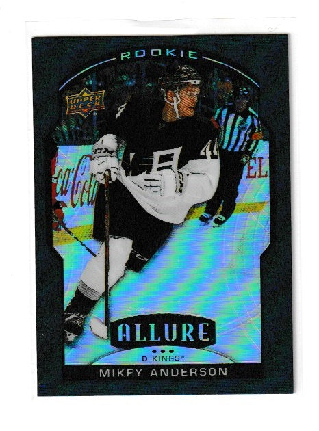 2020-21 Upper Deck Allure Black Rainbow Rookie #83 Mikey Anderson