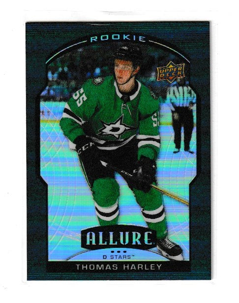 2020-21 Upper Deck Allure Black Rainbow Rookie #95 Thomas Harley