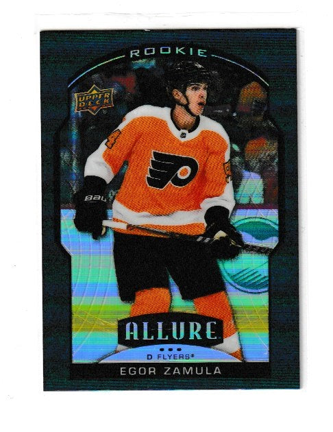 2020-21 Upper Deck Allure Black Rainbow Rookie #97 Egor Zamula