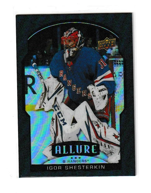 2020-21 Upper Deck Allure Black Rainbow #21 Igor Shesterkin