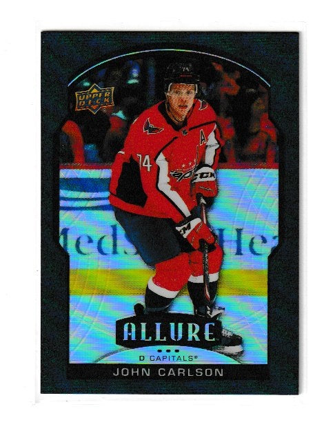 2020-21 Upper Deck Allure Black Rainbow #40 John Carlson