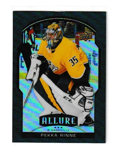 2020-21 Upper Deck Allure Black Rainbow #4 Pekka Rinne