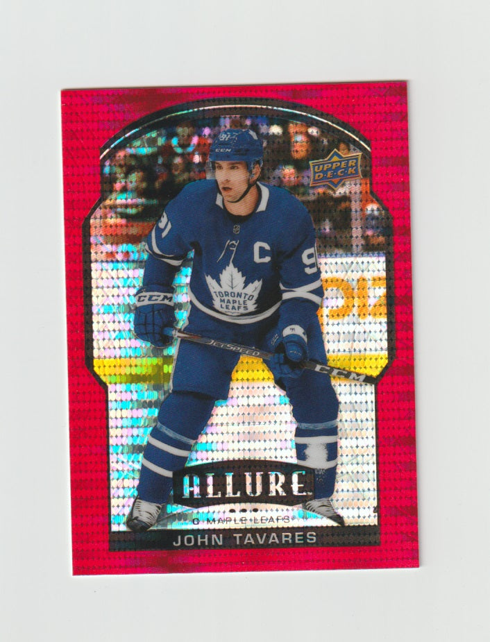 2020-21 Upper Deck Allure Red Rainbow #52 John Tavares