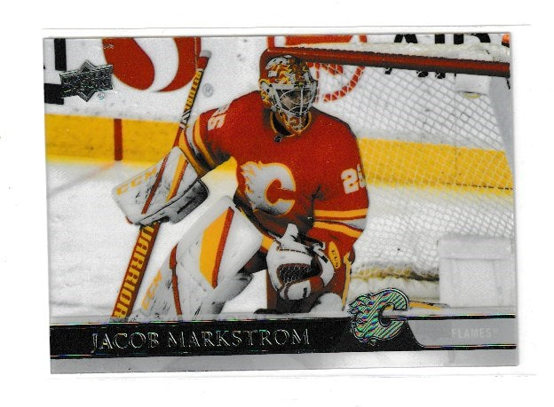 2020-21 Upper Deck Clear Cuts #518 Jacob Markstrom