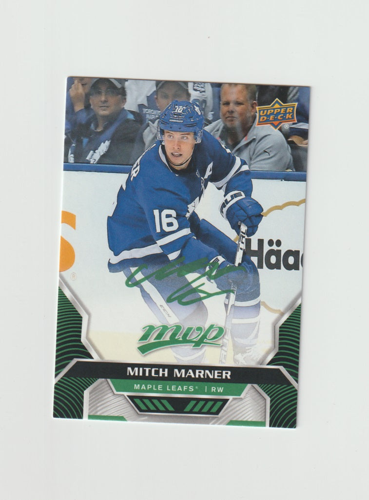 2020-21 Upper Deck MVP Green Script #154 Mitch Marner