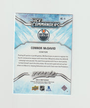 Load image into Gallery viewer, 2020-21 Upper Deck MVP Pack Wars Ice Commanders #IC-1 Connor McDavid
