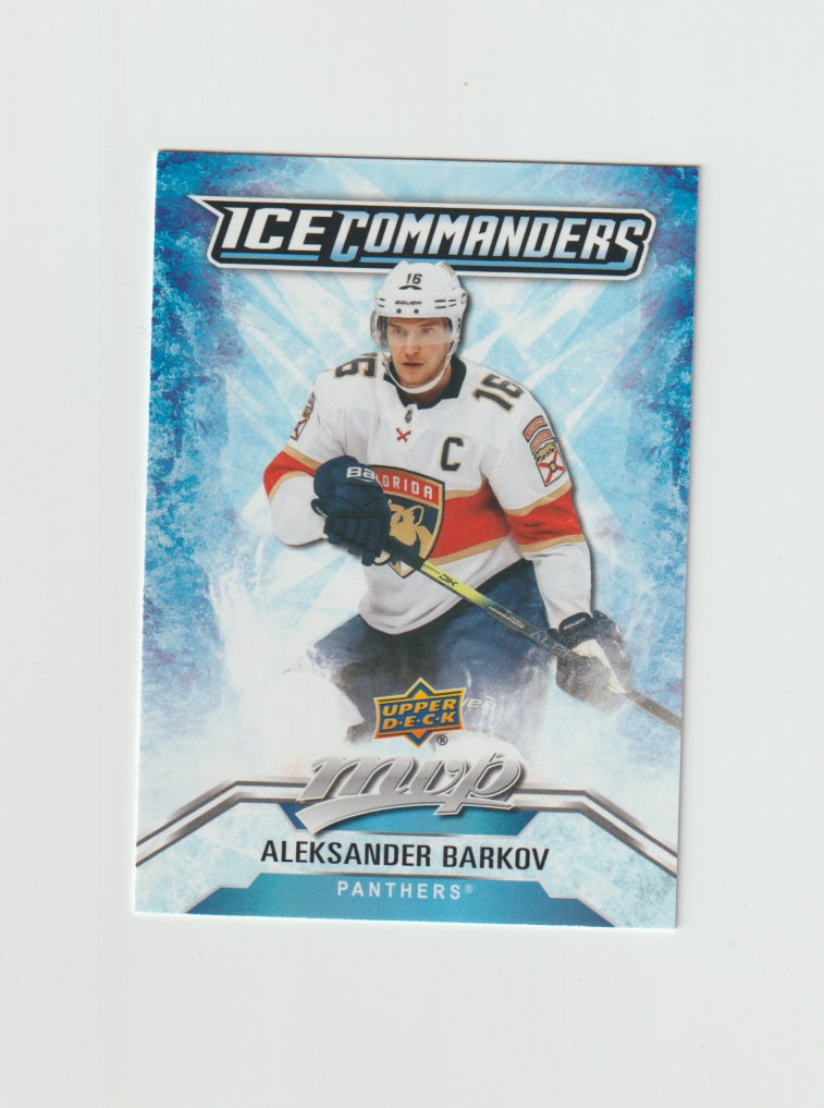 2020-21 Upper Deck MVP Pack Wars Ice Commanders #IC-9 Aleksander Barkov