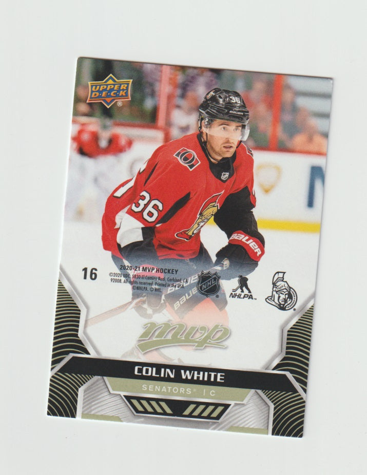 2020-21 Upper Deck MVP Puzzle Back #16 Colin White