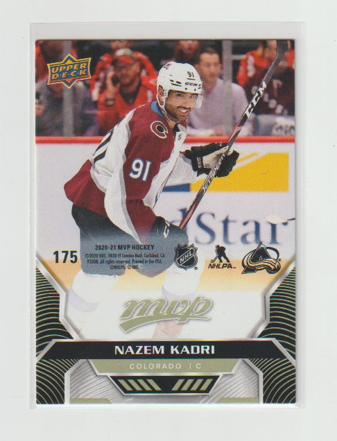 2020-21 Upper Deck MVP Puzzle Back #175 Nazem Kadri